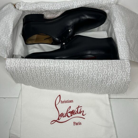 Christian Louboutin Chambeliss Leather Oxford Men\'s Size 44 Black main image 15